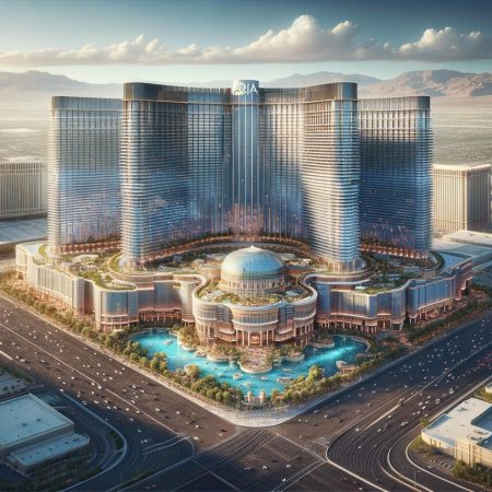 De Prachtige Aria Hotel en Casino in Las Vegas, Nevada