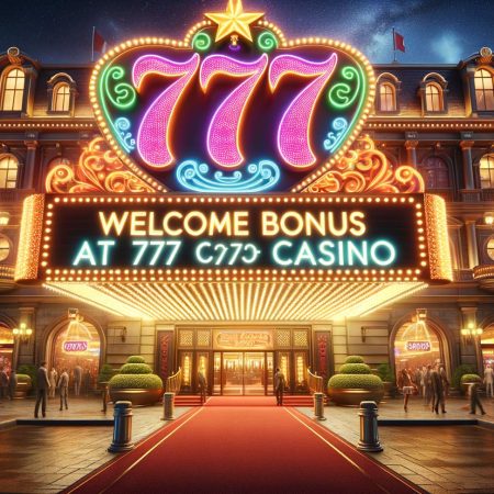 Welkomstbonus bij 777 Casino
